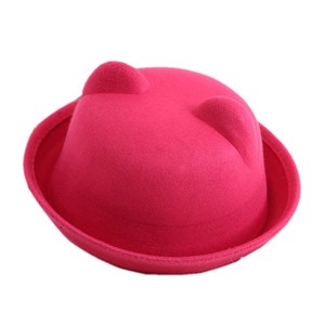 <span class=keywords><strong>Gorro</strong></span> <span class=keywords><strong>de</strong></span> Fieltro <span class=keywords><strong>de</strong></span> <span class=keywords><strong>Lana</strong></span> Estilo Nuevo con Orejas <span class=keywords><strong>de</strong></span> Gato - Product Image 3