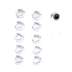 Cabezas de Pesca Transparentes para Atado de Moscas con Ojos 3D, Cabezas de Pesca Suspendidas para Agua Salada, Repuesto para Atado de Moscas con Curado UV - Product Image 4