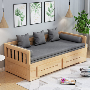 <strong>Folding</strong> <strong>Sofa</strong> <strong>Bed</strong> Push-Pull Small Family Multifunctional 1.5M Modern <strong>Sofa</strong> <strong>Bed</strong> - Product Image 5