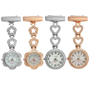 <span class=keywords><strong>Montre</strong></span> de poche pour infirmières, en caoutchouc souple, motif animal de dessin animé, pour femme et médecin souriant, médical, nouveau design à la mode - Product Image 6