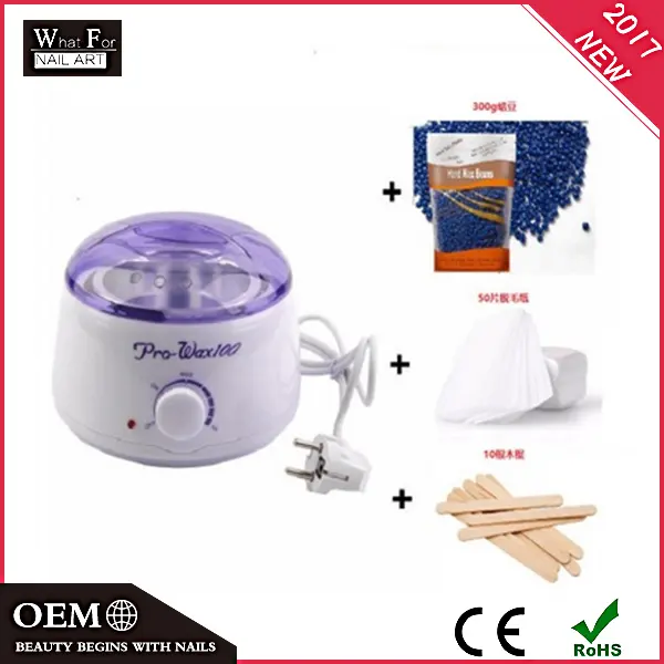 2017 Professionele Wax Warming Kit Ontharingshars Heater Set Met Roller Wax Warmer Set