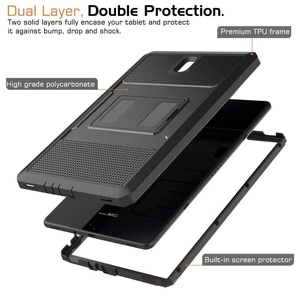 [Robuste] antichoc complet housse de protection robuste intégré protecteur d'écran pour onglet S4 10.5 pouces (<span class=keywords><strong>SM</strong></span>-T830/<span class=keywords><strong>T835</strong></span>/T837) 2018 - Product Image 2