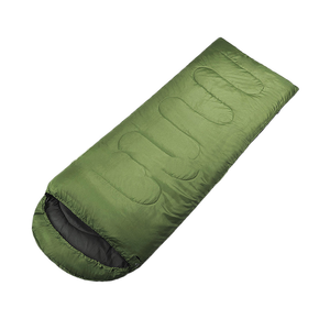 Saco de dormir para acampar, impermeable, de algodón, para exteriores, verde, militar, para invierno - Product Image 1