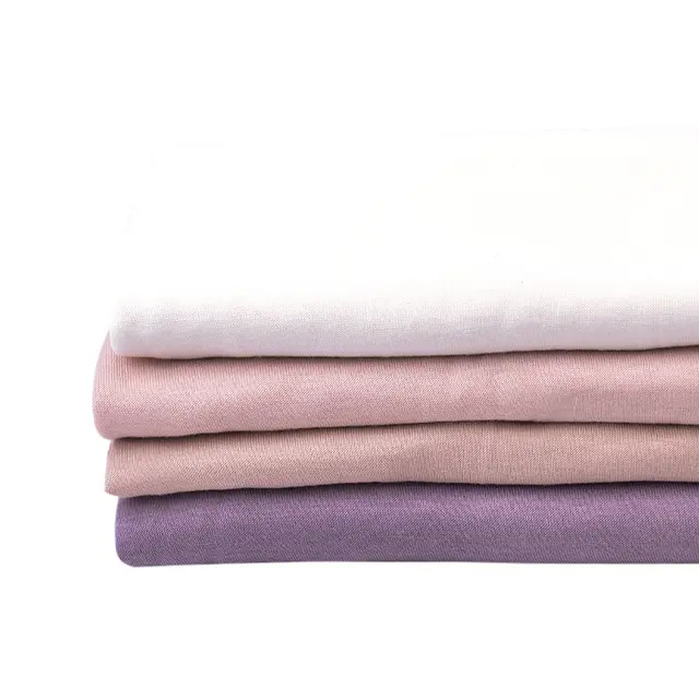 Wholesale Organic Baby Bamboo Fiber Muslin Fabric