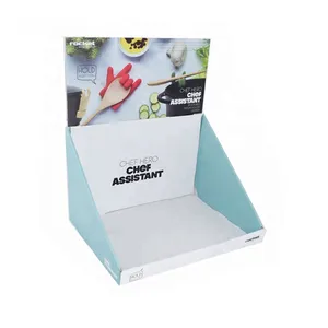 Kartonnen Teller Display Stand/Papier PDQ Kartonnen Display/Retail Papier Tafel Display