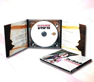 <span class=keywords><strong>Digipack</strong></span> CD-R 6 panneaux avec plateau CD transparent, carton 350g, impression offset 4c/4c, capacité 4,7 Go, cadeaux promotionnels - Product Image 2