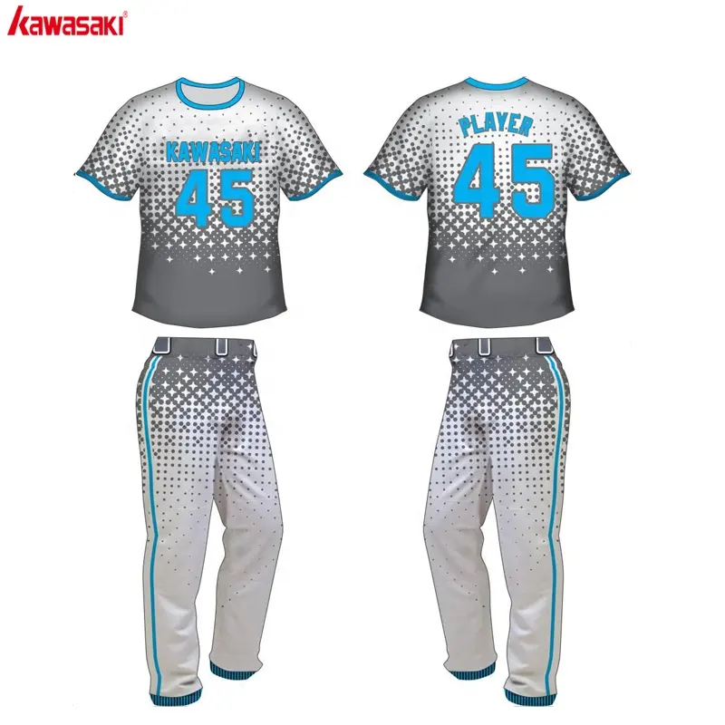 Großhandel custom design günstige softball team uniformen