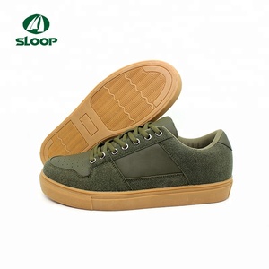 A buon mercato gli uomini casuali della pelle scamosciata scarpe di colore verde - Product Image 6