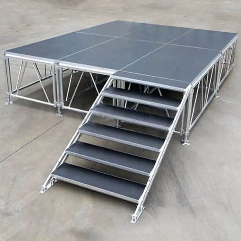 Manufacture Direct Supply Aluminium Event Stage Platform DJ Light Stage Easy Assemble For Sale