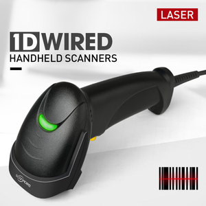 1D Wired <span class=keywords><strong>laser</strong></span> Scan lector de código de barras con cable handheld Barcode Scanner - Product Image 3