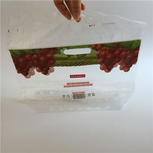 Túi Đóng Gói Nho Chất Liệu PE PP Tái Sử Dụng Có Thanh Trượt - Product Image 2