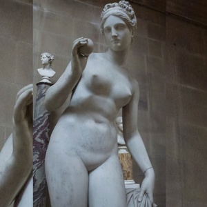 Estatua de mármol blanco de <span class=keywords><strong>Venus</strong></span> decorativa antigua de tamaño real - Product Image 3
