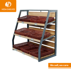 Hot Selling Supermarket Equipment Metal Fruit <strong>Vegetable</strong> Rack Display <strong>Stand</strong> With CE - Product Image 5