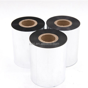 Imprimante de codes-barres <span class=keywords><strong>TTR</strong></span> taille Oem 110mm x 300m, <span class=keywords><strong>prix</strong></span> d'usine, ruban de cire, ruban d'encre noir - Product Image 2
