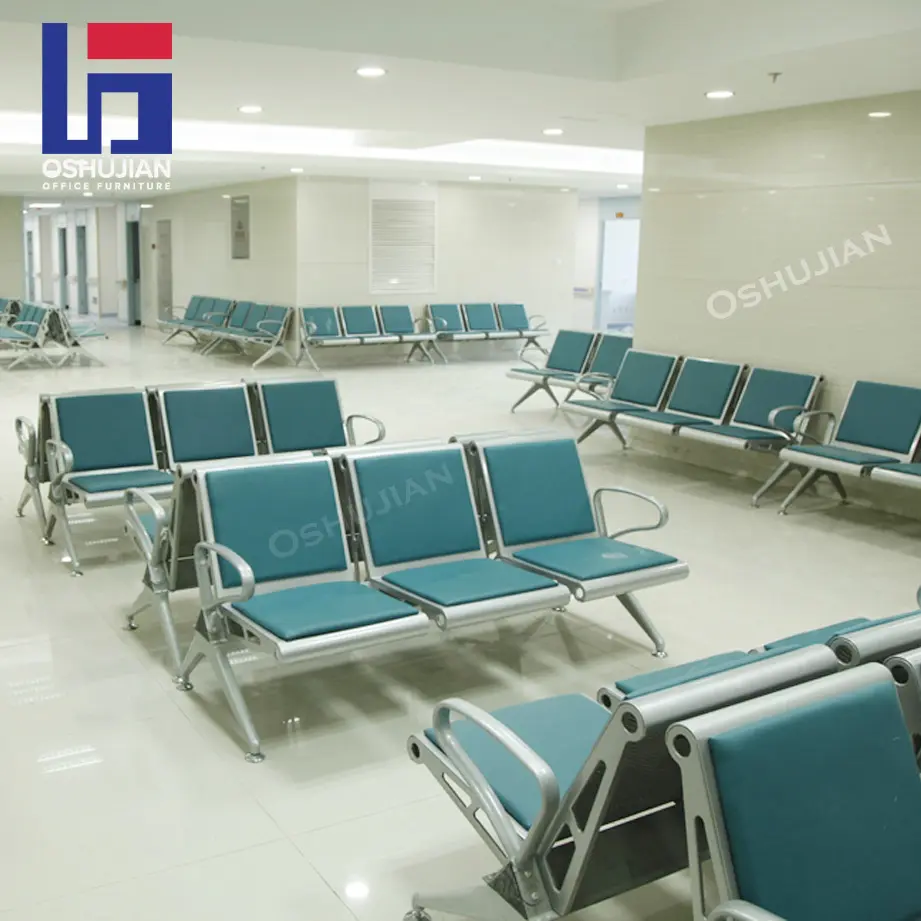 Rifornimento della fabbrica usato aeroporto salotto mobili indoor ospedale in attesa del fascio di sicurezza banco reception sedia fila