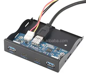 USB 3.0 2 Bağlantı Noktalı + USB 3.1 Tip C 2 Bağlantı Noktalı 3.5 Inç Ön Panel USB Hub