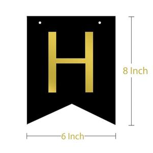 Black Gold Color <strong>50th</strong> <strong>Birthday</strong> Party <strong>Decoration</strong> With <strong>Birthday</strong> Party Prop - Product Image 3