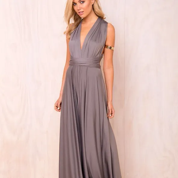 Модное дизайнерское платье, необычное женское вечернее длинное платье