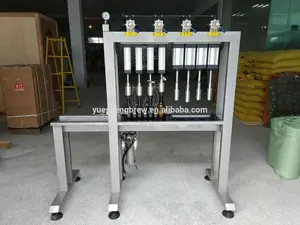 Auto Flasche Bier flilling Capping maschine Automatische 6 kopf bier abfüllung maschine oder bier flasche füll maschine für verkauf