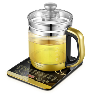<span class=keywords><strong>Bouilloire</strong></span> électrique en verre Borosilicate à haute température, 1,5 l, <span class=keywords><strong>bouilloire</strong></span> électrique sans fil à ébullition rapide et réglable, 220 v - Product Image 3