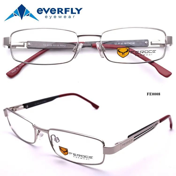 2020 FEROCE Promotional Brand Rim Eyeglasses Optical Frames Manufacturers Eyewear Metal Eye Glass China New Design