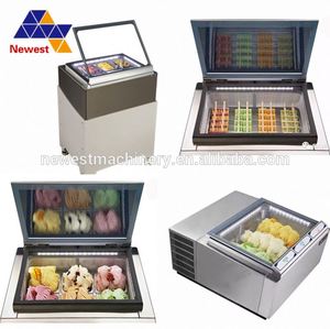 CE Approve Mini Display <strong>Freezer</strong>/<strong>countertop</strong> Ice Cream Cabinet/gelato showcase - Product Image 3