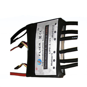 RC דגם ספינות חיל הים brushless 150A twin מנוע סירה esc - Product Image 4