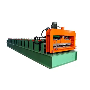 XN-Corrugated roof sheet metal panel making grooving bending machine