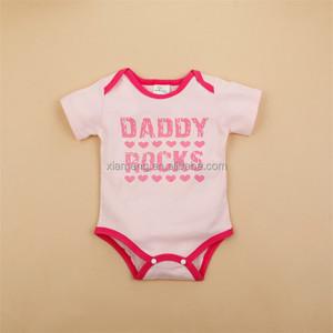 2016 venta caliente Amor mamá <span class=keywords><strong>y</strong></span> <span class=keywords><strong>pap</strong></span>á formal peleles para bebés - Product Image 6
