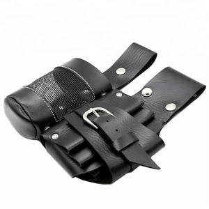 Strumenti Per Lo Styling dei capelli Caso Barbiere Marsupio Salone di <span class=keywords><strong>Parrucchiere</strong></span> Pettine Clip di Bottiglia del Sacchetto Scissor Con Smontabile PU Cintura - Product Image 6