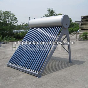 Calentador de Agua <span class=keywords><strong>Solar</strong></span> Termodinámico de Tubos Evacuados Sin Presión Integrado para Uso Doméstico, Capacidad de 240L, Conexión Directa - Product Image 2