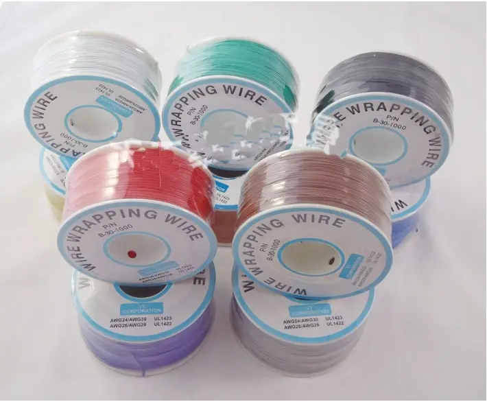 305 meters long electrical wire, wrapping wire high quality 30awg ok line q9 electric cable