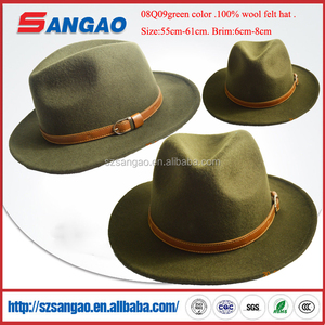 Bán buôn miễn phí mô hình dệt kim sơ sinh cao bồi <span class=keywords><strong>hat</strong></span> cảm thấy Fedora len thời trang vành mũ người đàn ông hoặc phụ nữ có thể đặt logo của bạn - Product Image 6