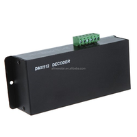 DC12V-24V DMX 512 de control digital de señal dmx controlador 512 DMX 512 decodificador dmx512 controlador de luz de LED de tira