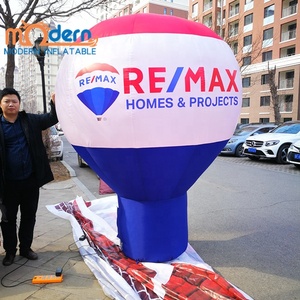 Ballon lumineux géant en tissu Oxford de 2,5 m fabriqué en usine pour <span class=keywords><strong>la</strong></span> publicité, ballon gonflable à air chaud à haute visibilité - Product Image 4