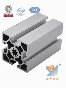 Échantillons 6060W profilé aluminium pas cher alliage d'aluminium prix 100mm