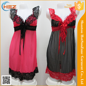 HSZ-9032 # accesorios de la ropa interior mujeres del vestido del diseño con la lencería al por mayor instock calvinfully brand - Product Image 1