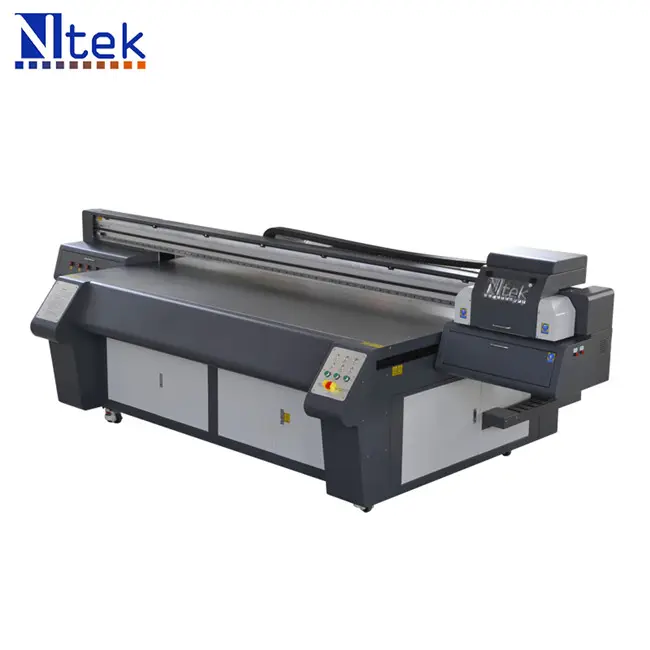 Ntek CE Printer Flatbed UV Digital Inkjet, Mesin Cetak Wallpaper Digital Yang Disetujui