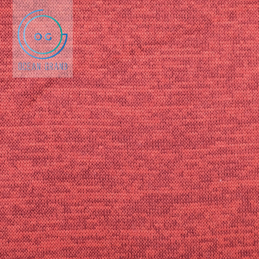 spring melange fabric