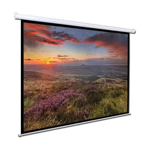 high end projector screen material electrical projection sceeen auto lock projector 4k screen