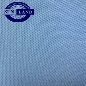Été textile de maison tissu de refroidissement à séchage rapide mèche <span class=keywords><strong>micax</strong></span> 50% nylon 50% polyester tricot trame birdeye maille tissu pour vêtements de sport - Product Image 5