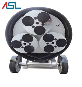 ASL เครื่องบด ASL550-T7Y (9หัว) ทนต่อการสึกหรออีพ็อกซี่พื้นโปแลนด์เครื่องบดพื้นคอนกรีตสำหรับขาย