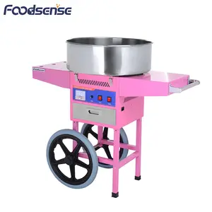 Commercial Candy Floss Machine Cart,Gas Cotton Candy Machine Cart/ Cotton Candy Machine