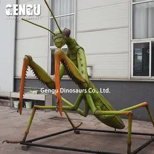 Kapalı oyun parkı robot animatronic böcek