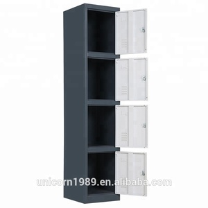 Petit <span class=keywords><strong>casier</strong></span> <span class=keywords><strong>métallique</strong></span> de gymnastique en acier à 4 portes à vendre - Product Image 5