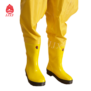 <span class=keywords><strong>Traje</strong></span> <span class=keywords><strong>de</strong></span> <span class=keywords><strong>Bombero</strong></span> <span class=keywords><strong>de</strong></span> PVC Compuesto Resistente a Productos Químicos, Color <span class=keywords><strong>Amarillo</strong></span>, Estándar EN, para Bomberos - Product Image 4