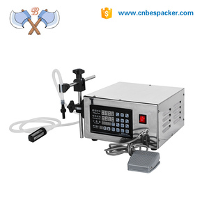 Bespacker XK-280 manual botella de agua bebidas leche pasta líquida máquina de llenado - Product Image 4