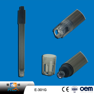 อิเล็กโทรดวัดค่า <span class=keywords><strong>pH</strong></span> แบบรวม E-301G (10K) พร้อมวัดอุณหภูมิ ใช้สำหรับตัวอย่างที่หนาและเหนียว หัววัดแบบ 3-in-1 พร้อมขั้วต่อ Audio+BNC - Product Image 3