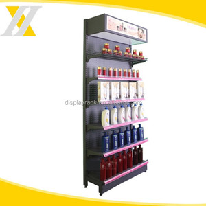 Bột màu đen tráng phun thực phẩm hiển thị kệ đứng hiển thị giá - Product Image 3