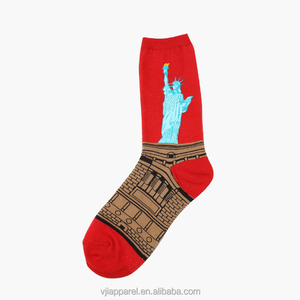 Vente en gros nouveauté artistique <span class=keywords><strong>Van</strong></span> <span class=keywords><strong>Gogh</strong></span> peinture chaussettes hommes unisexe drôle Art graphique coton chaussettes d'équipage - Product Image 3
